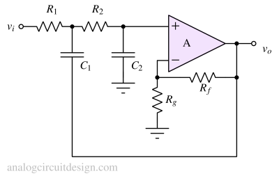 active_filter_sallen_key_lpf-1 sallen key low pass filter