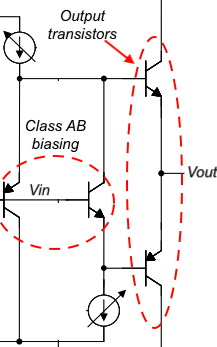 Common collector biasing