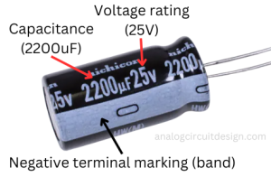 capacitor specifications