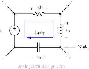 KVL (Kirchoff's voltage law)