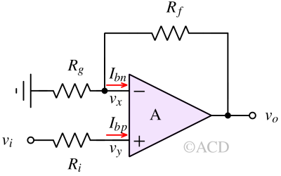 input bias current offset cancellation