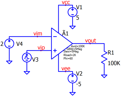 positive comparator circuit