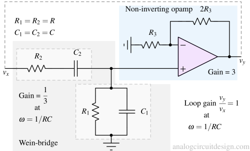 understanding wein bridge circuit